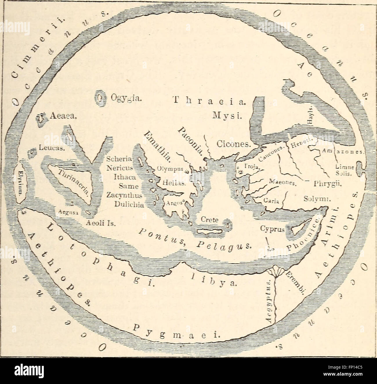 The student's manual of ancient geography, based upon the Dictionary of