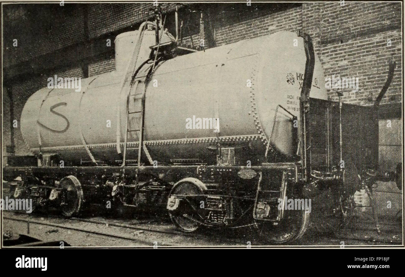 Canadian transportation and distribution management (1921 Stock Photo