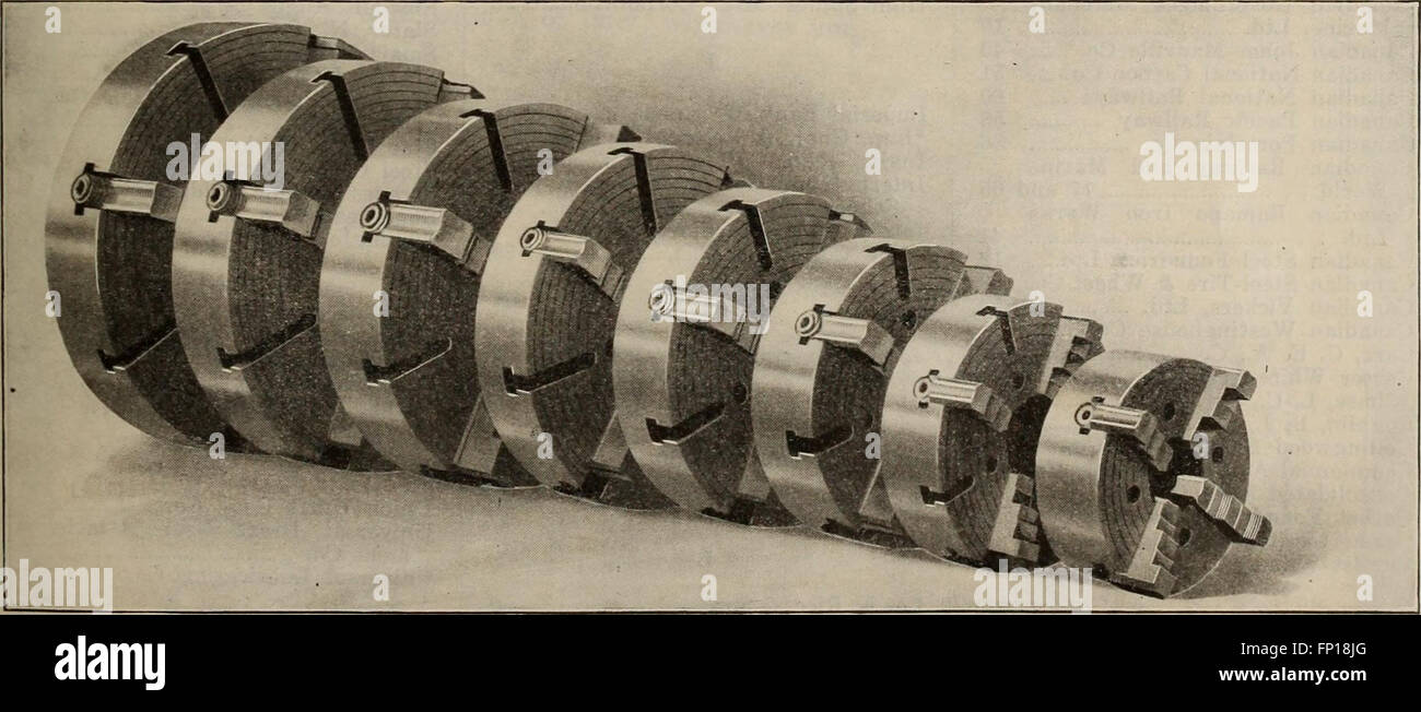 Canadian transportation and distribution management (1921 Stock Photo