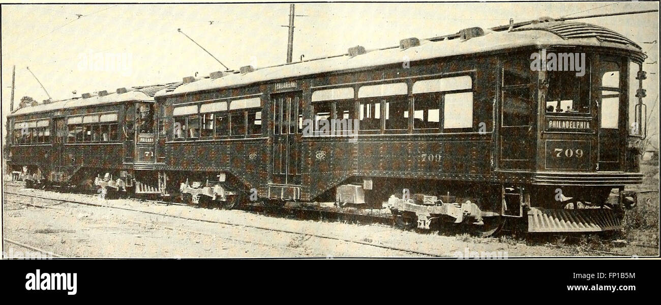 Electric railway journal (1916) Stock Photo