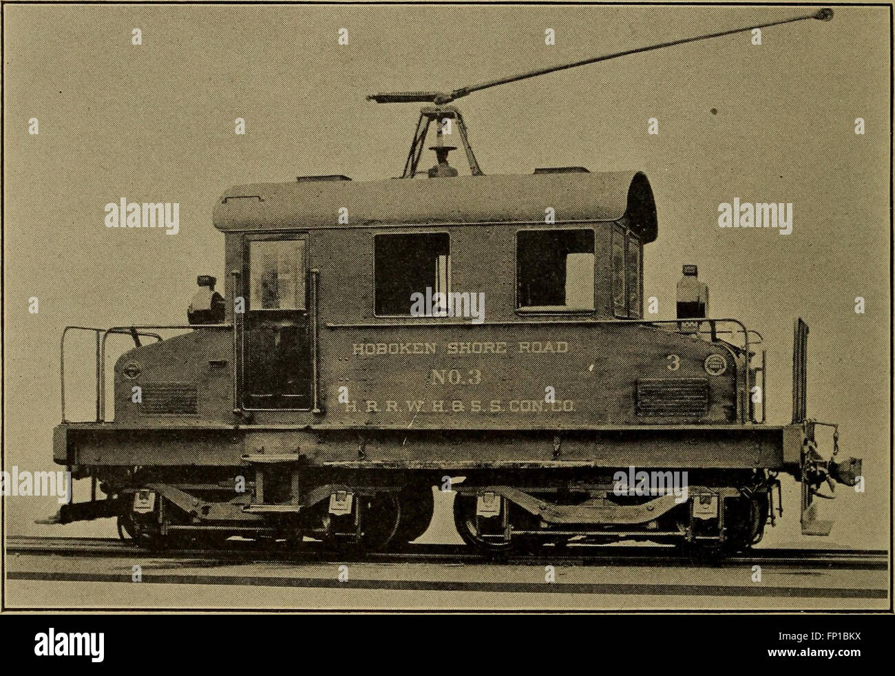 Electric traction for railway trains; a book for students, electrical