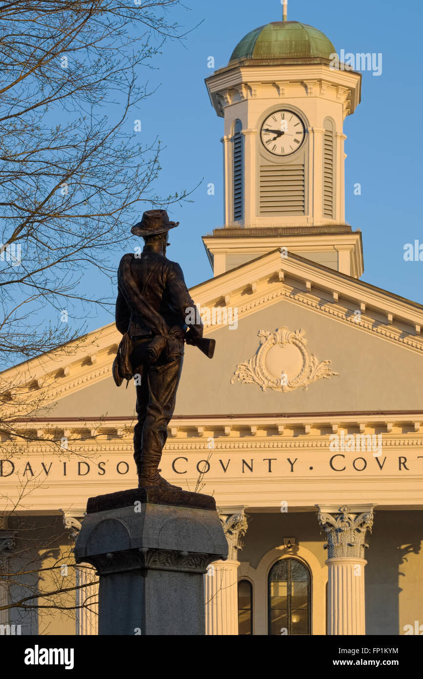 Civil War Common Confederate Soldier Statue, Lexington, NC Dedicated