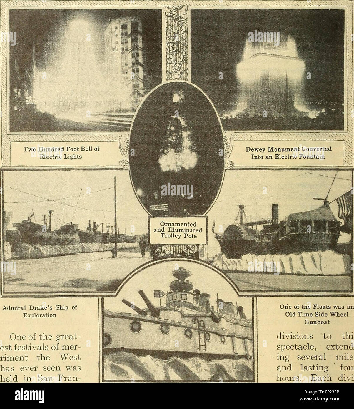 Popular electricity magazine in plain English (1913) Stock Photo