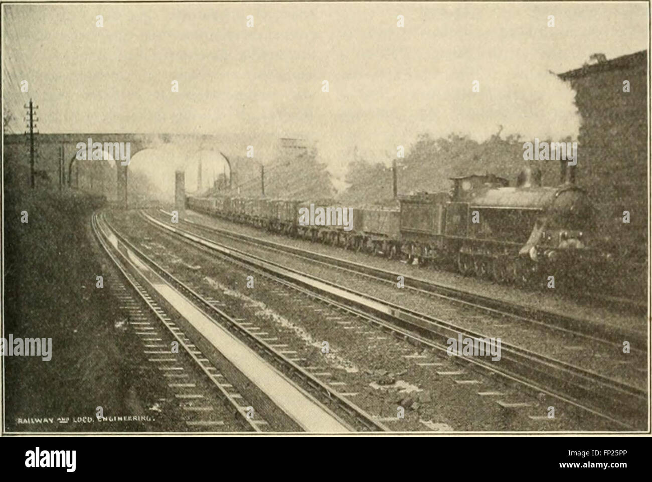 This 1905 journal covers the technical aspects of railway engineering ...