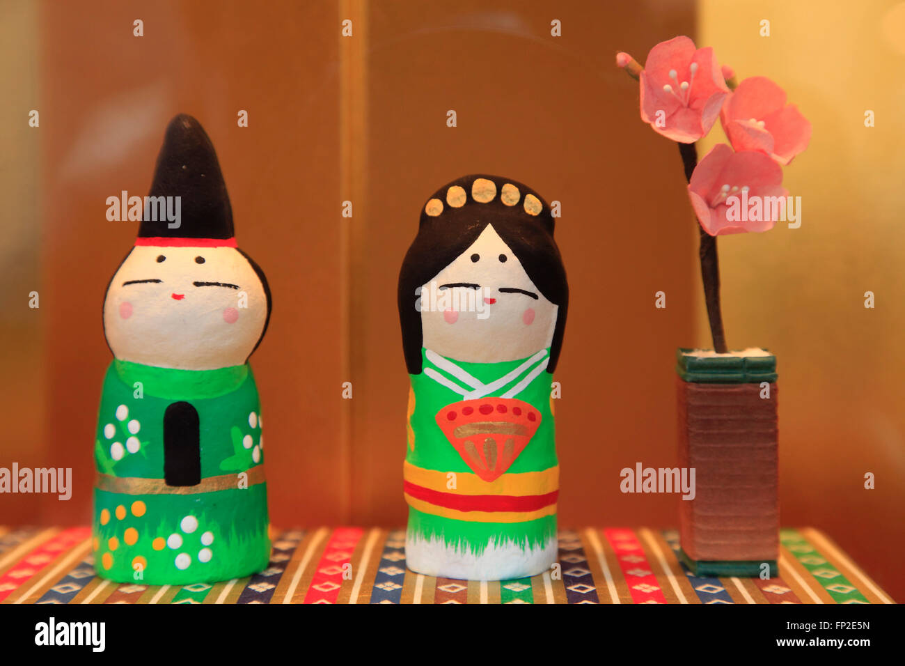 Japan; Kyoto; handicraft, dolls Stock Photo Alamy