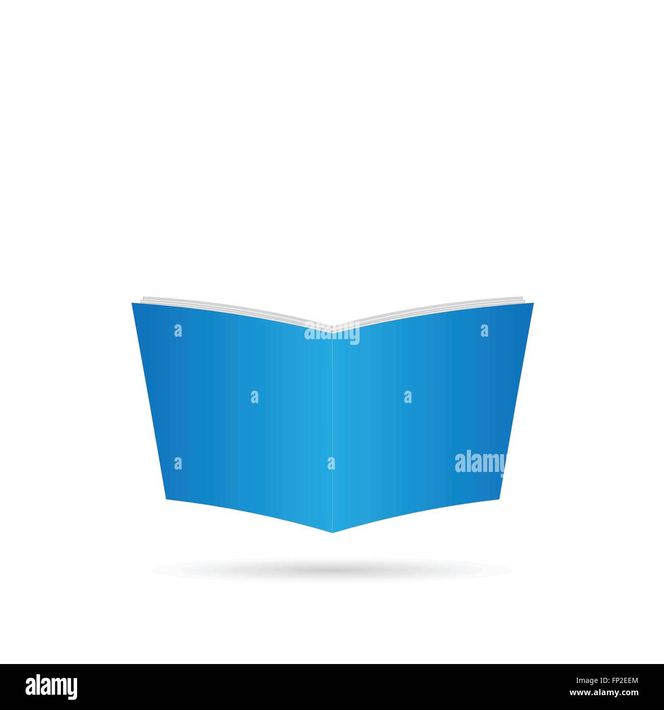 Illustration of a book isolated on a white background Stock Vector ...