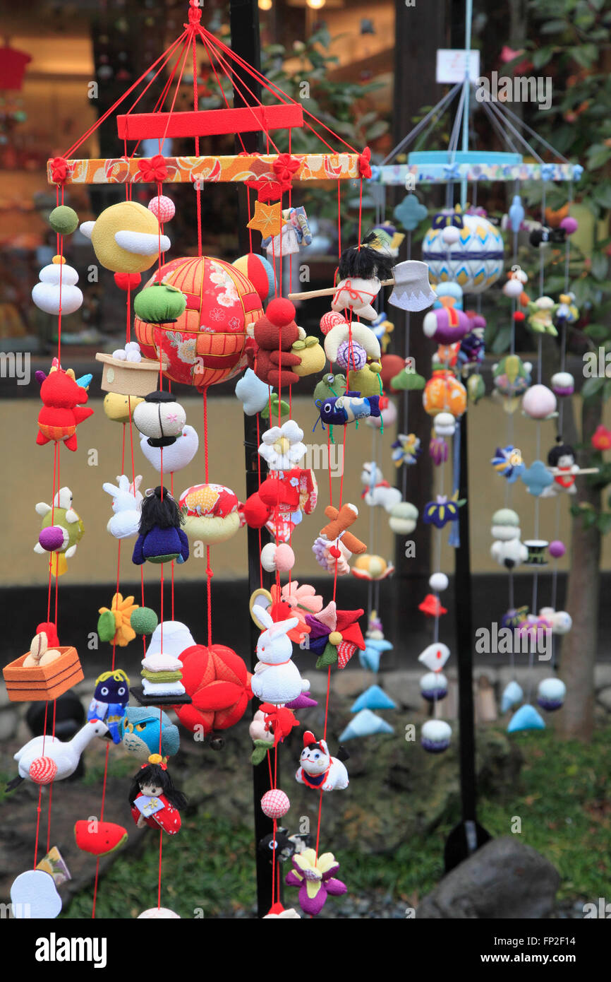 Japan; Kyoto; handicraft, dolls Stock Photo Alamy