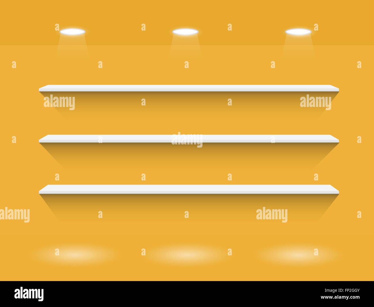 Glass shelves Stock Vector Images - Alamy