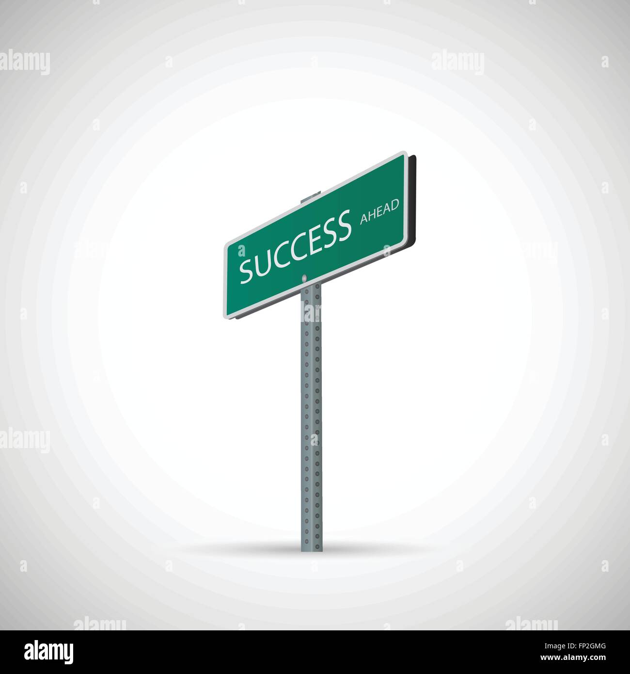 Табличка успех. Success sign.