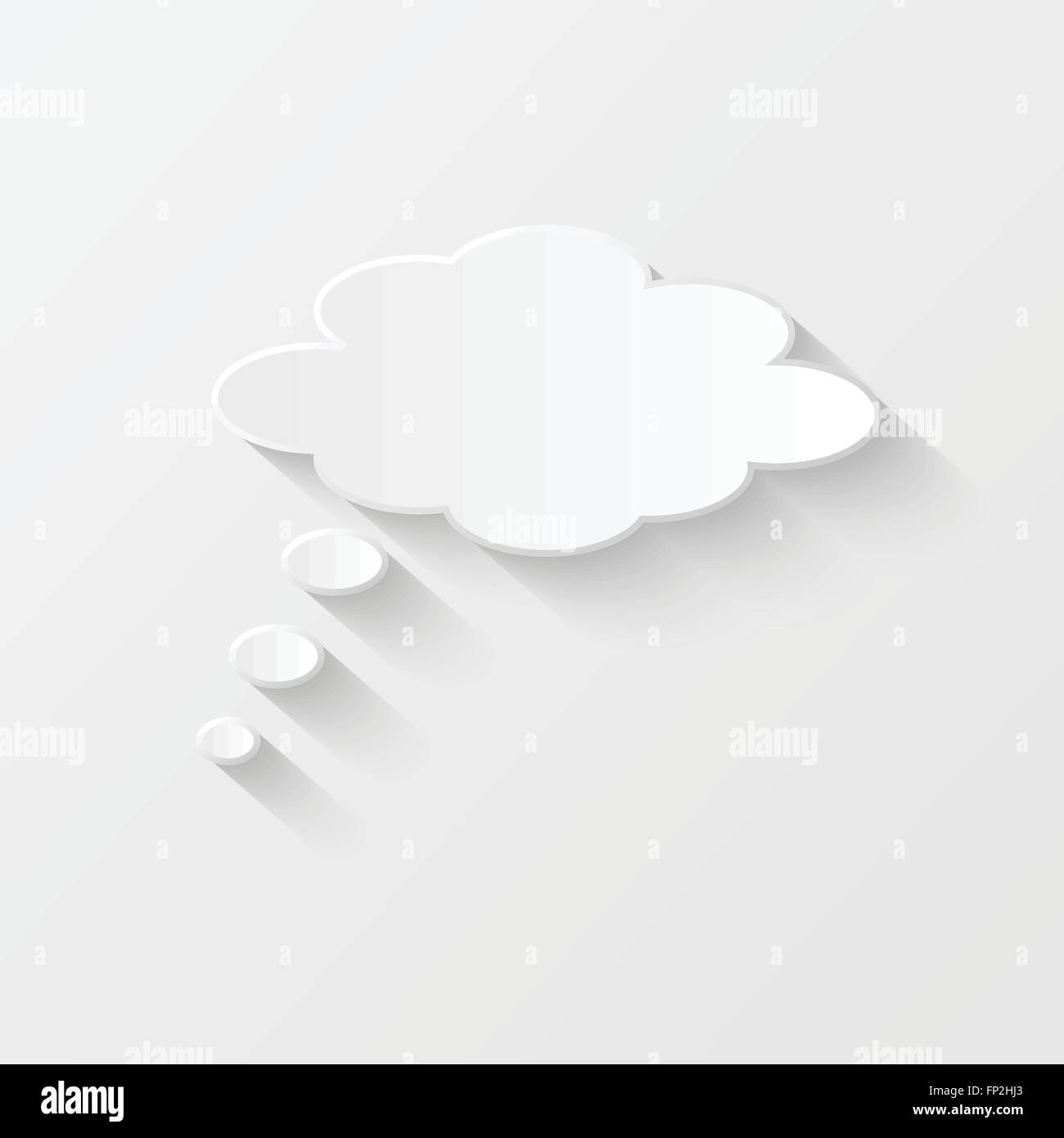 Speech bubble vector illustration isolated on a white background Stock ...