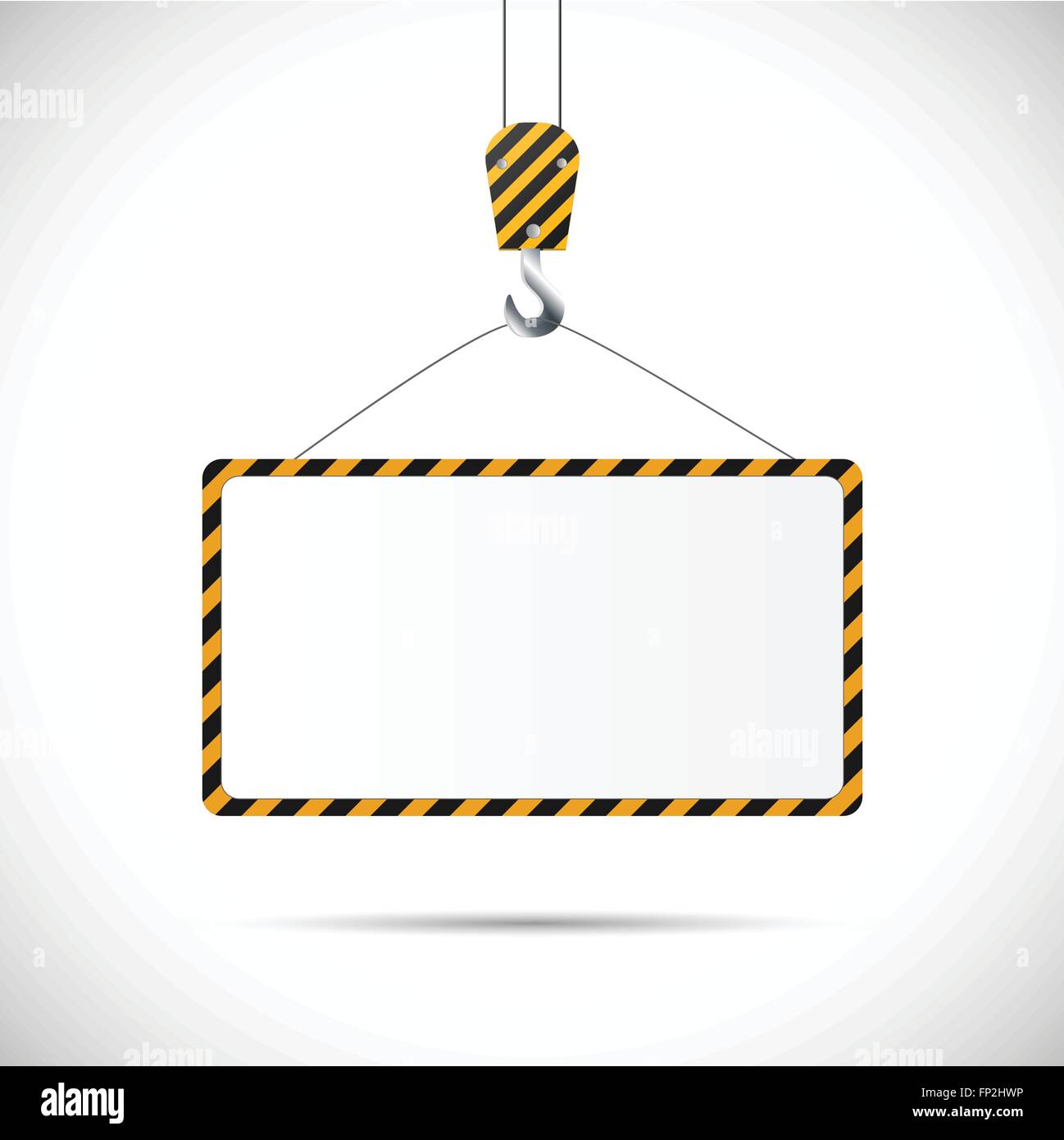 Illustration of a construction road sign isolated on a white background. Stock Vector
