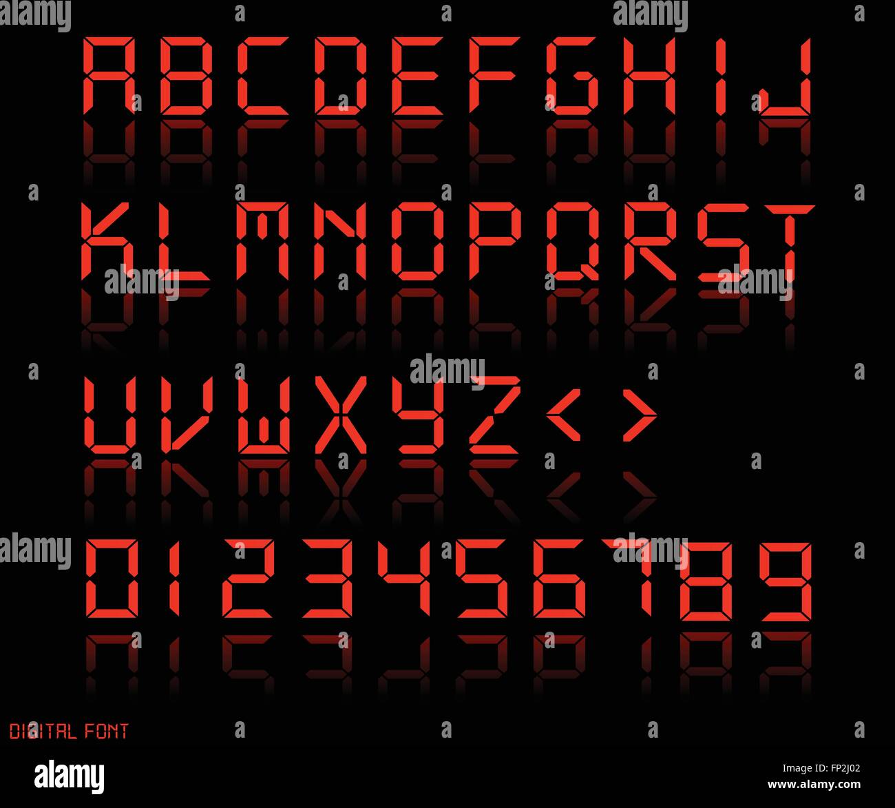 Dot matrix font hires stock photography and images Alamy