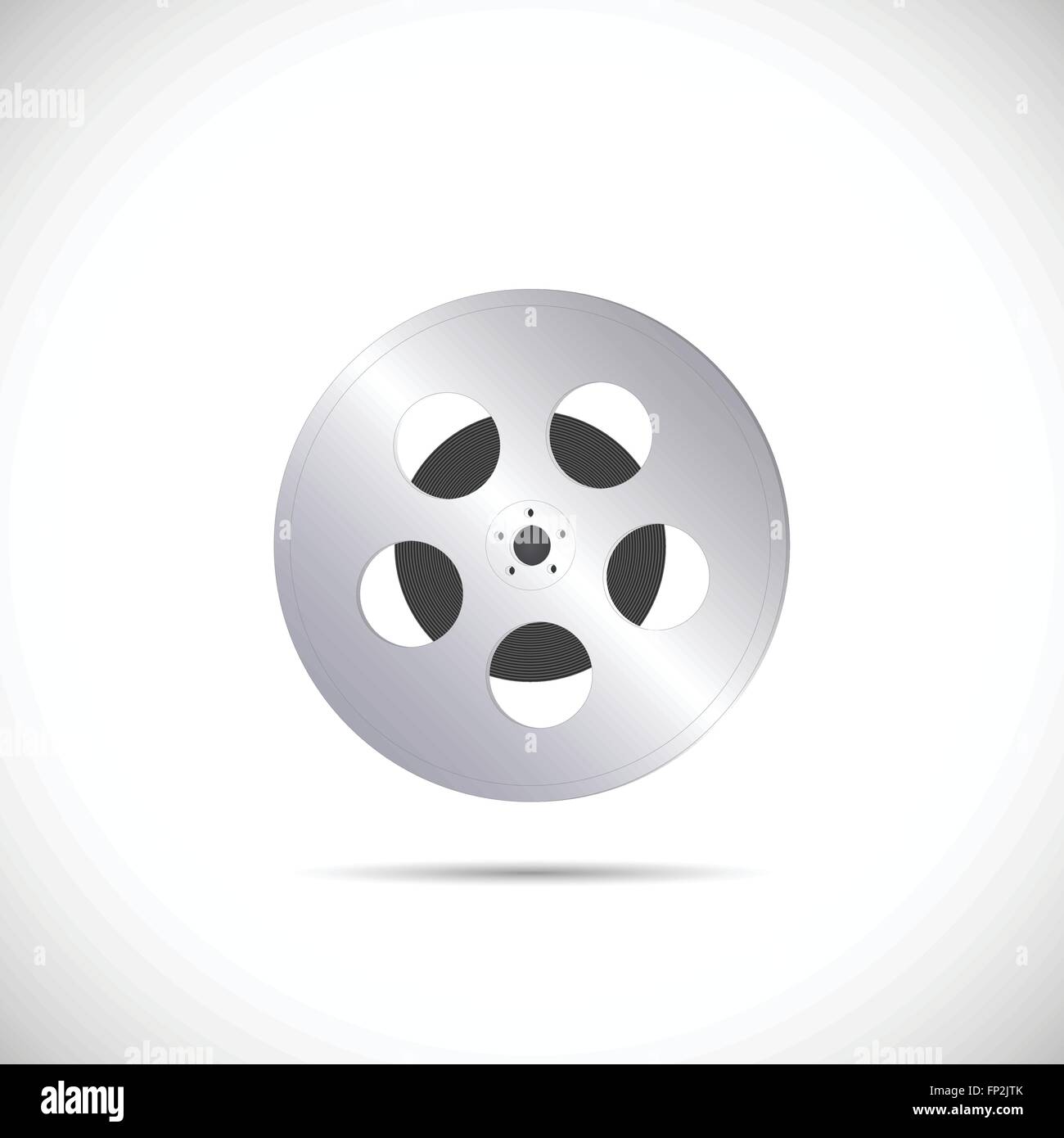 Movie reel isolated Stock Vector Images - Alamy