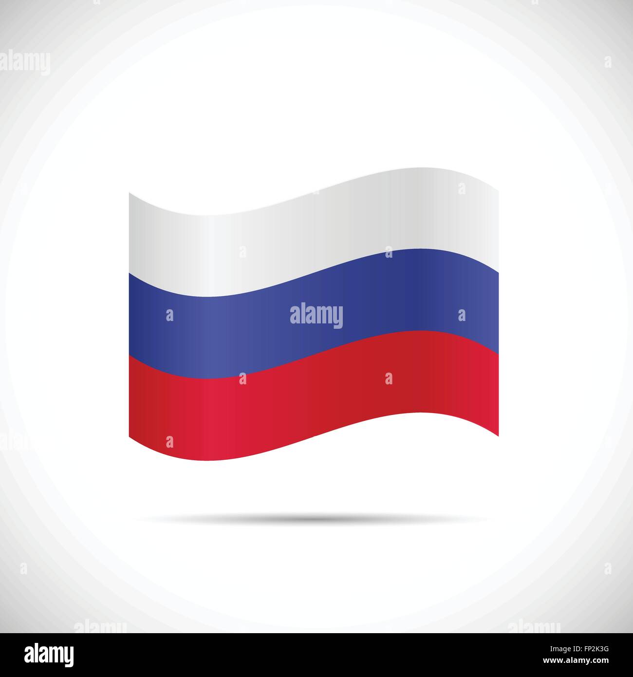 Флаг россии на белом фоне