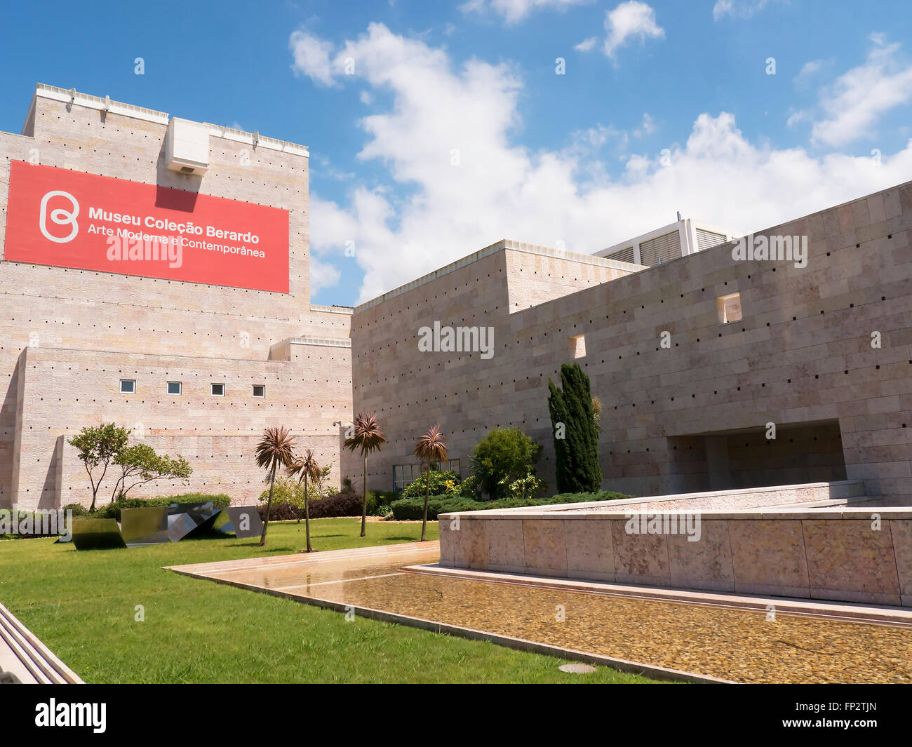 The Gallery of Contemporary Art in Belem Lisbon,Portugal Stock Photo