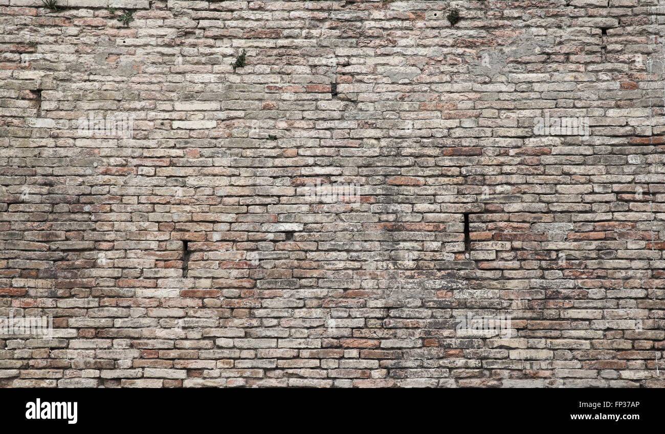 Old grungy dark brick wall, close up background photo texture Stock ...