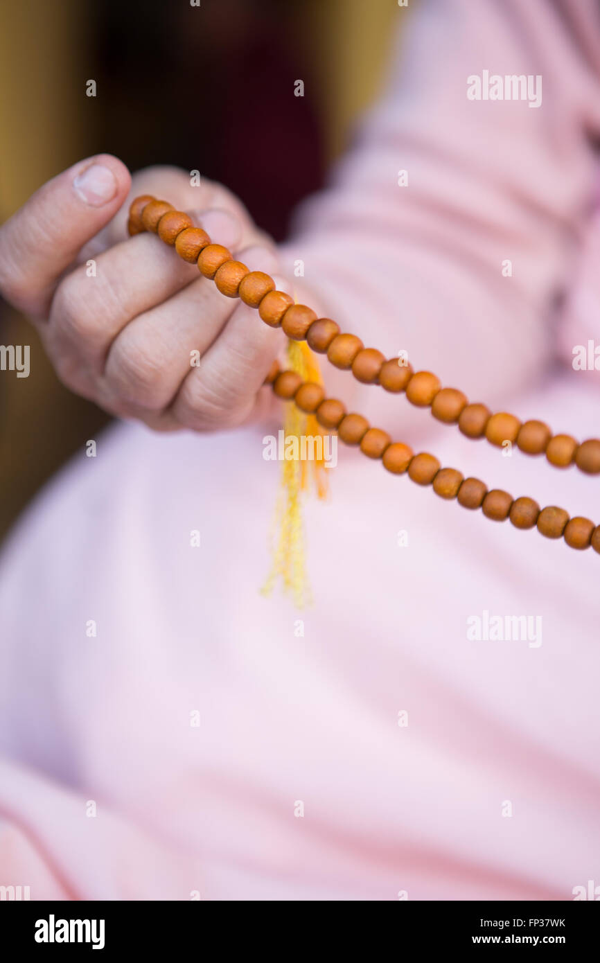 Monk's prayer beads - Sera Monastery. Taken by a very good friend of mine.