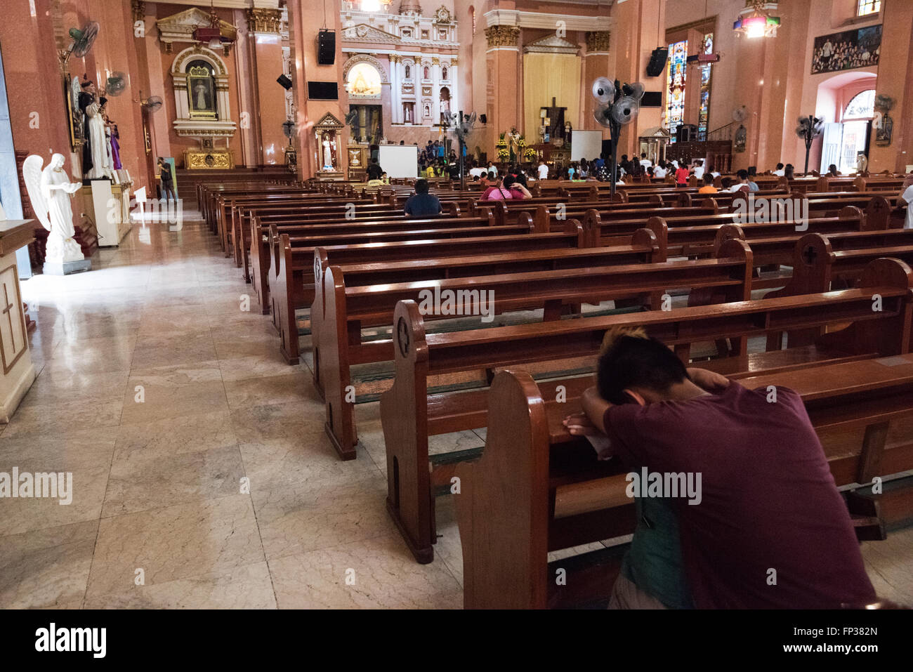 Binondo Church in Quiapo, Metro Manila Stock Photo