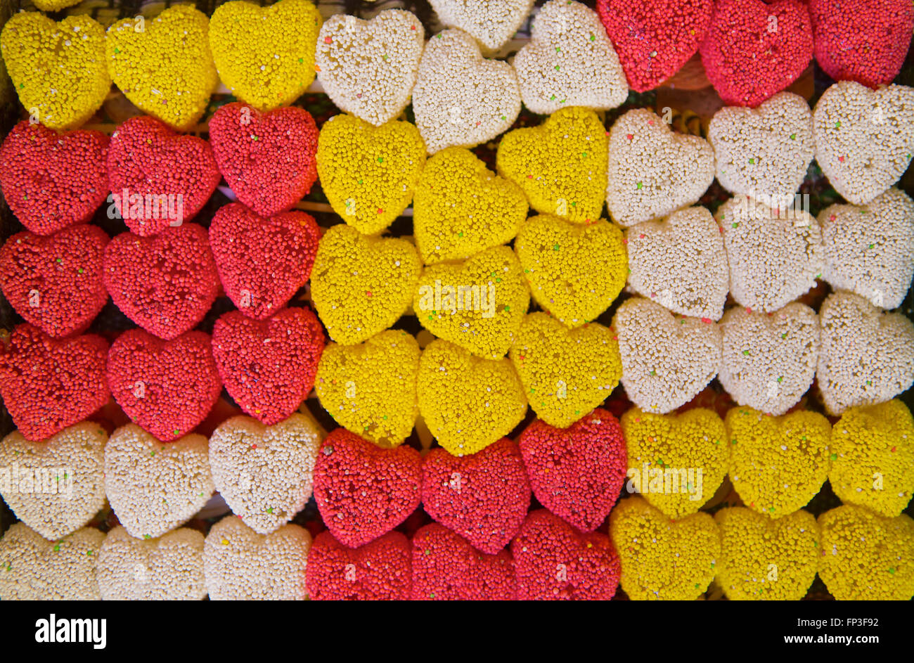 sweets for sale at the market in Northern Iraq Stock Photo