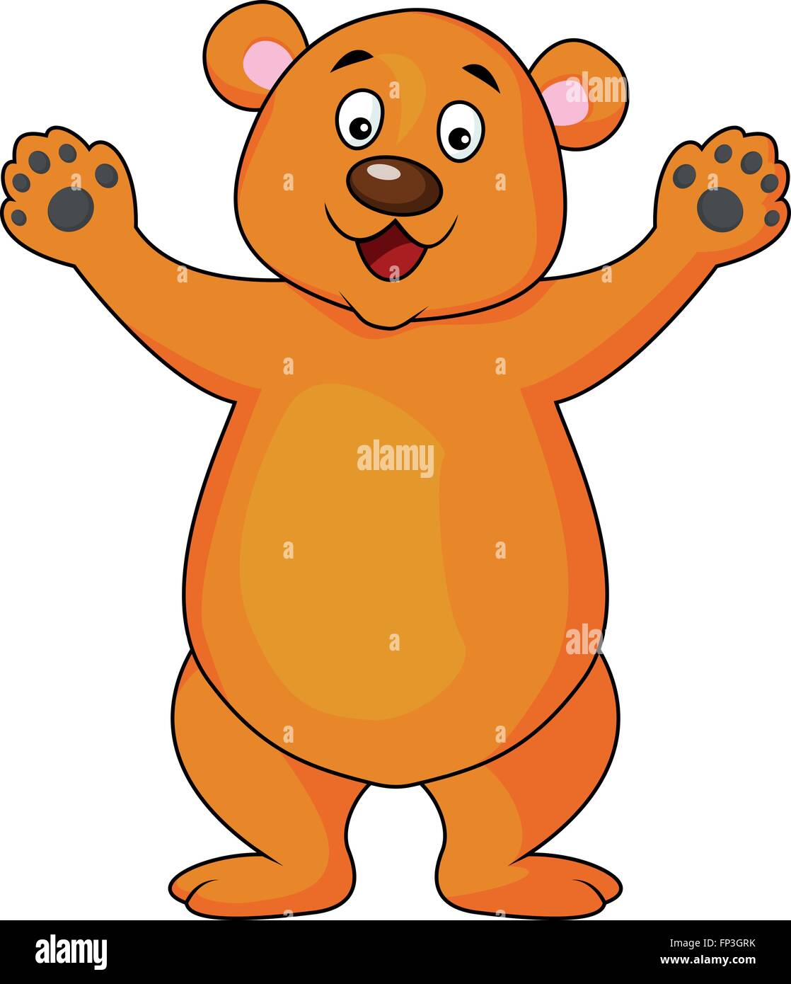 Bear cartoon hi-res stock photography and images - Alamy