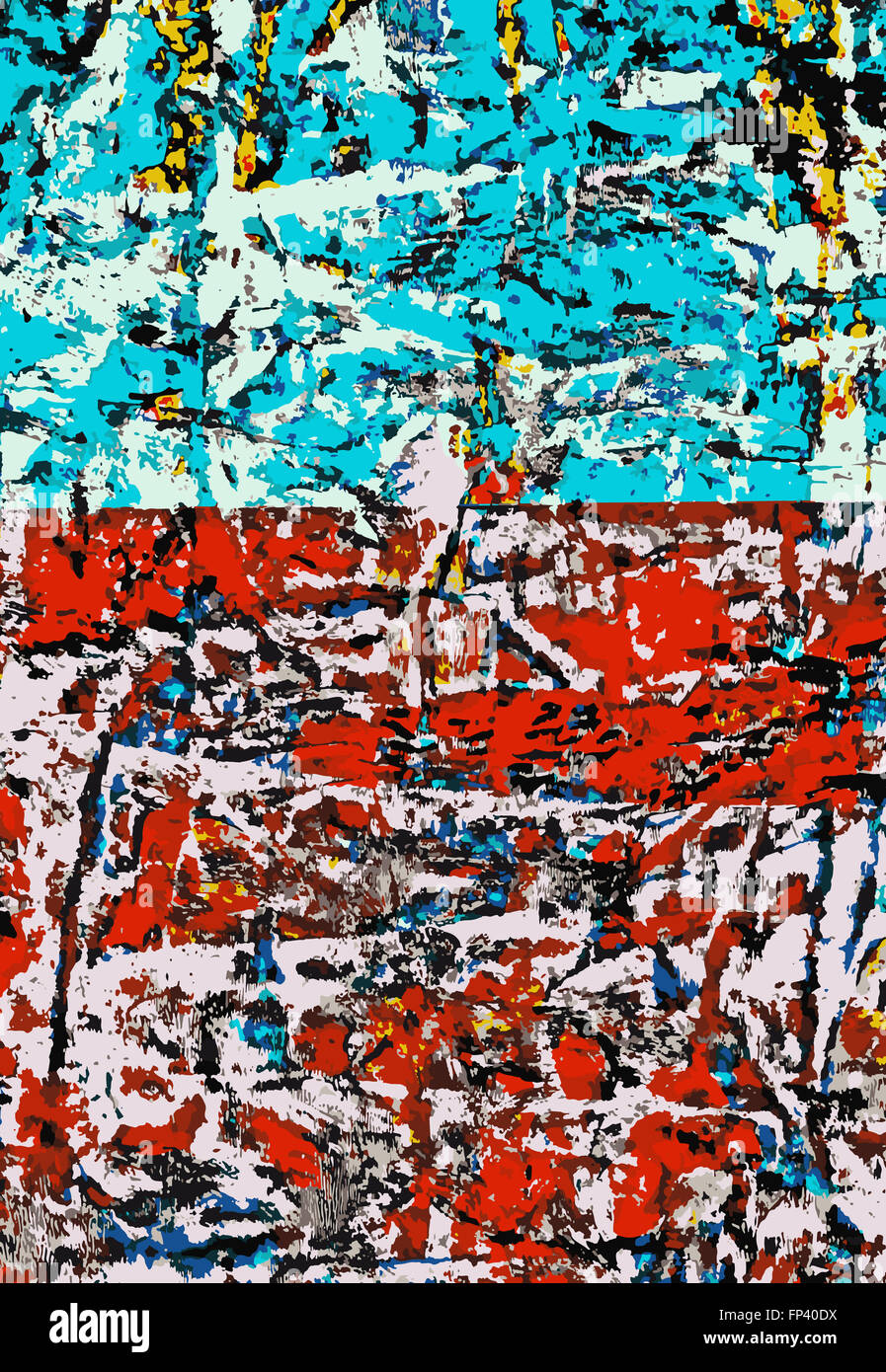 Abstract expressionism painting hi-res stock photography and images - Alamy