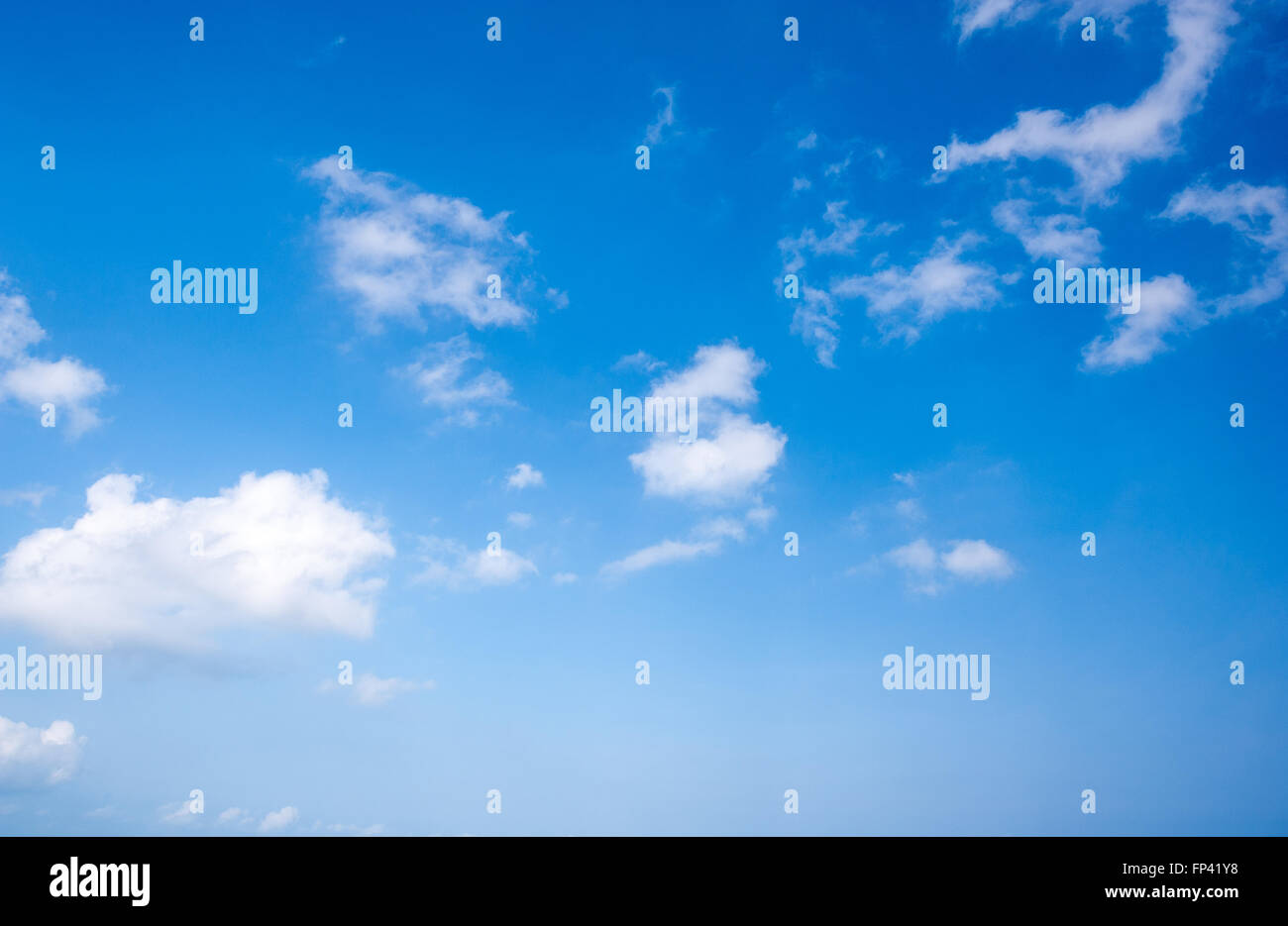 abstract background from the blue sky with white clouds Stock Photo - Alamy