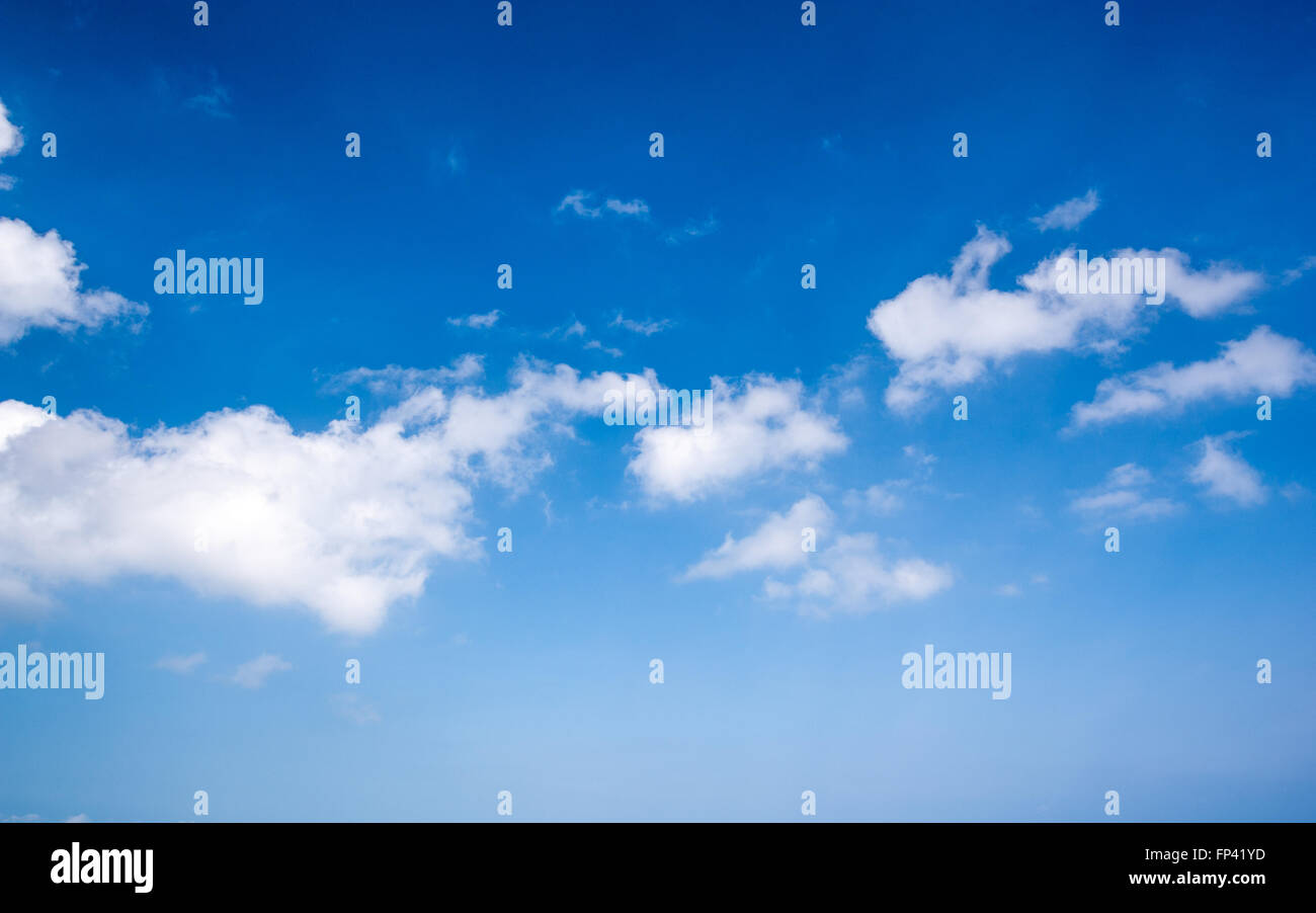 abstract background from the blue sky with white clouds Stock Photo - Alamy
