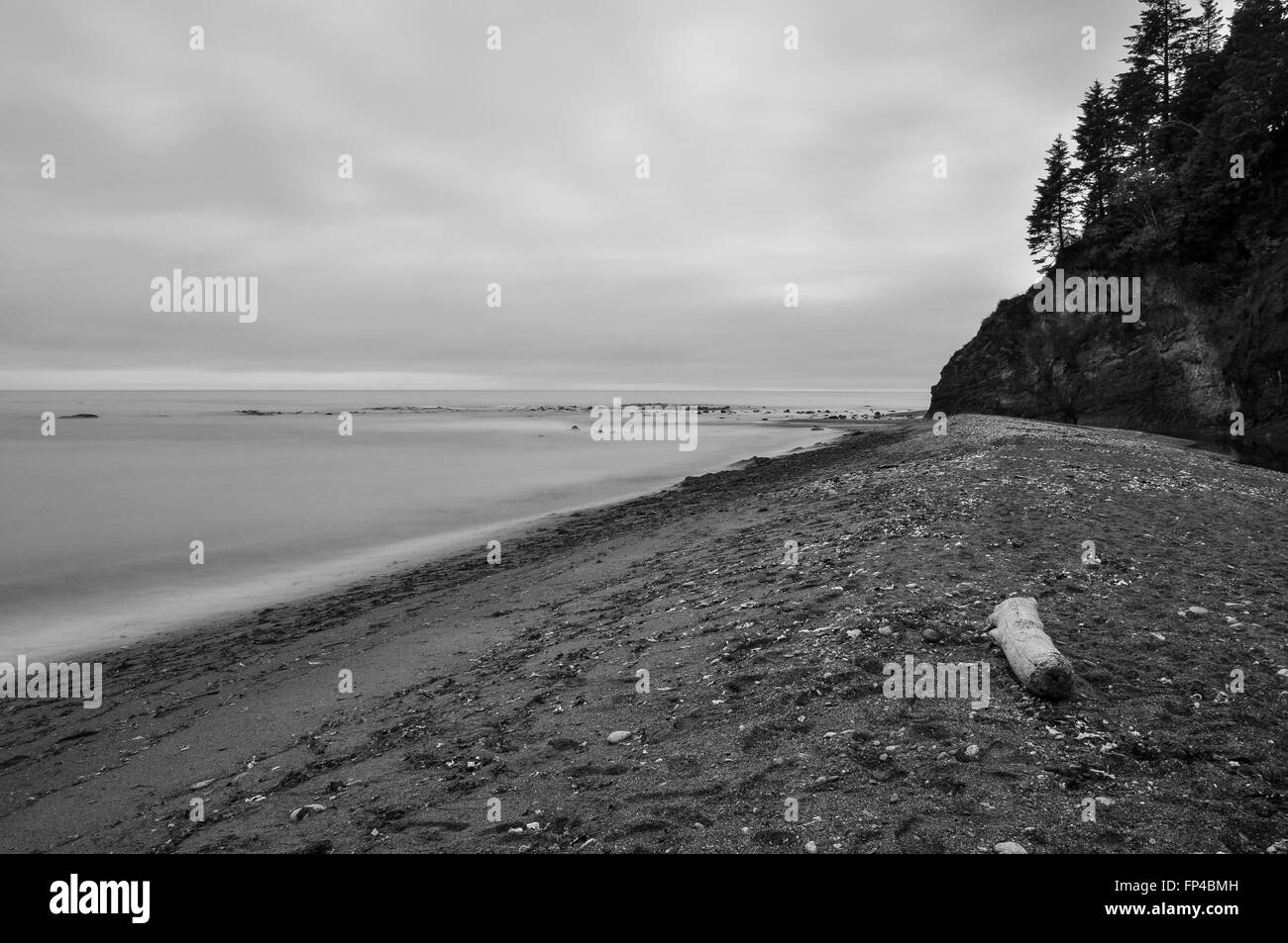 Beach on the West Coast Trail on Vancouver Island, British Columbia, Canada Stock Photo