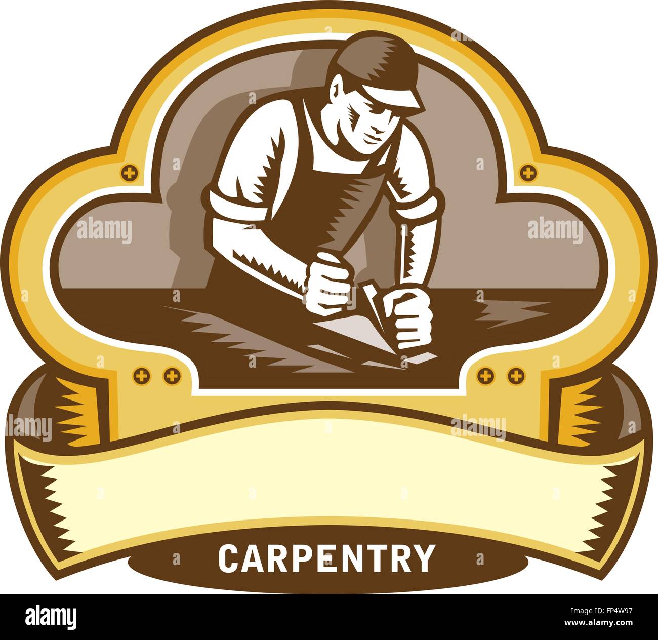 Carpentry Flat Chisel Illustration Stock Illustration - Download Image Now  - Art And Craft, Carpenter, Carpentry - iStock