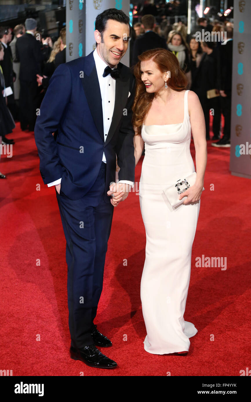 EE British Academy Film Awards (BAFTA) 2016 Arrivals Featuring Sacha(01)