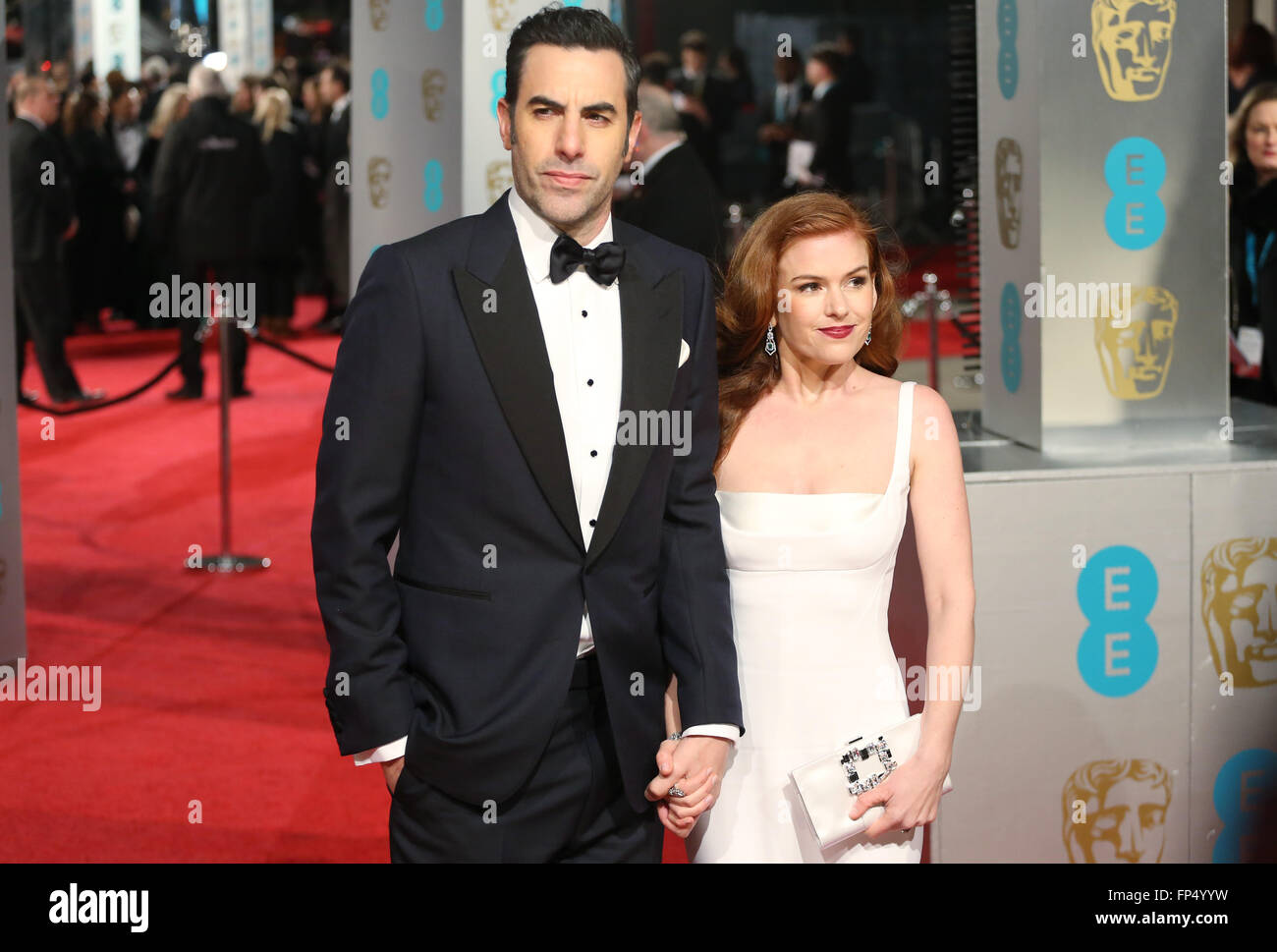 EE British Academy Film Awards (BAFTA) 2016 Arrivals Featuring Sacha