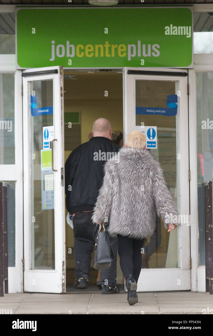Job Centre Plus in Cambridge Stock Photo Alamy
