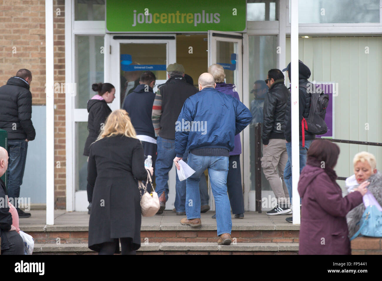 Job Centre Plus in Cambridge Stock Photo Alamy