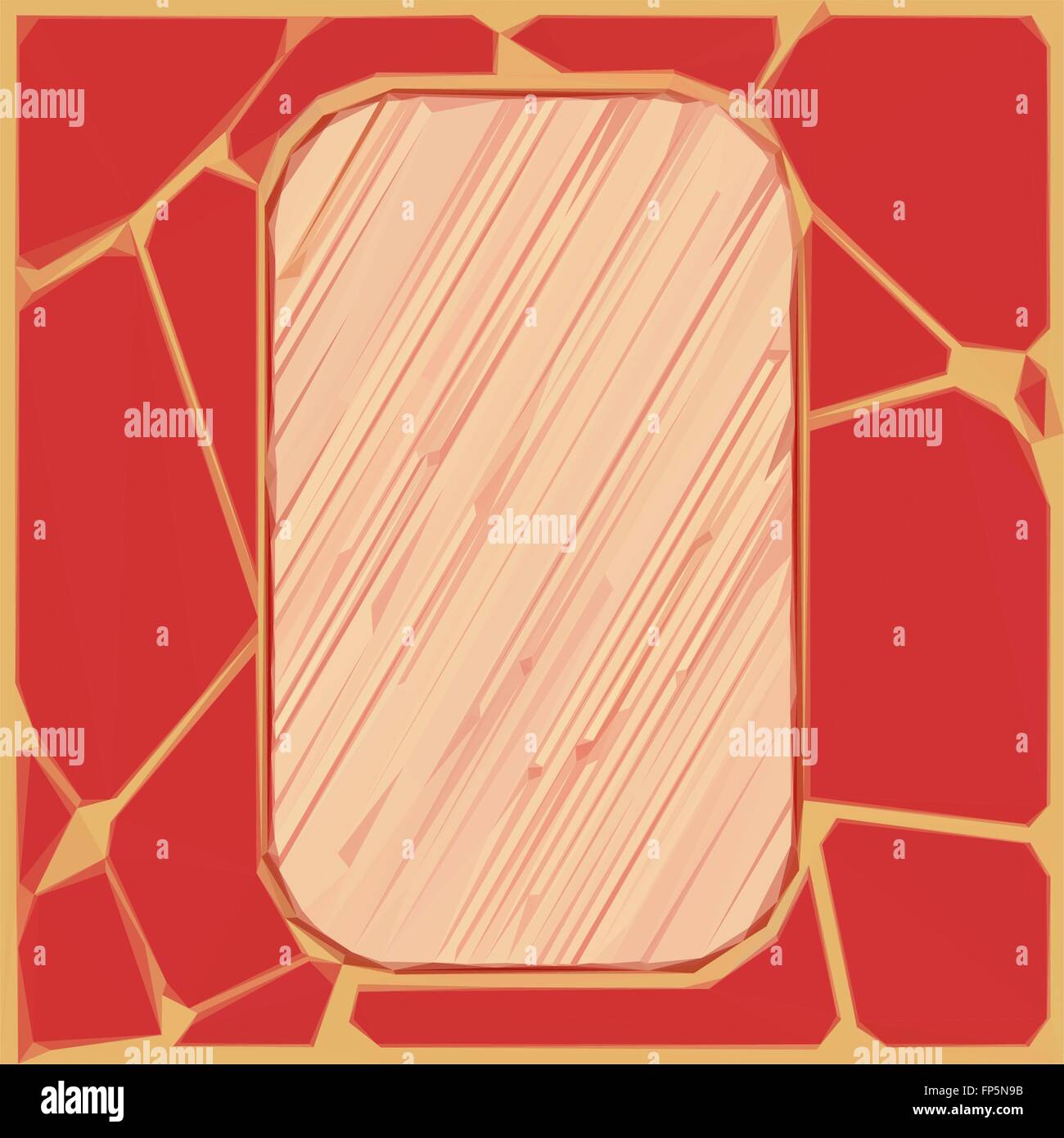 Background, Frame and Low Poly Pattern Stock Vector Image & Art - Alamy