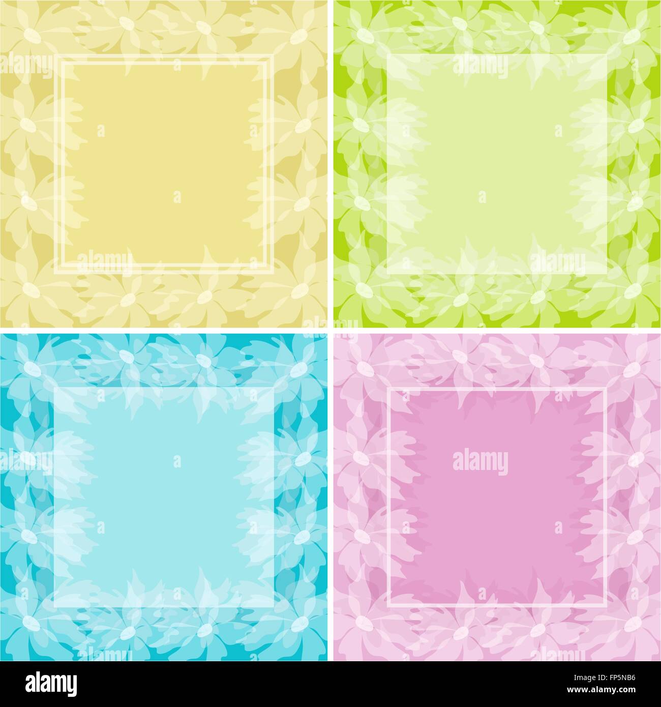 Abstract floral background Stock Vector Image & Art - Alamy