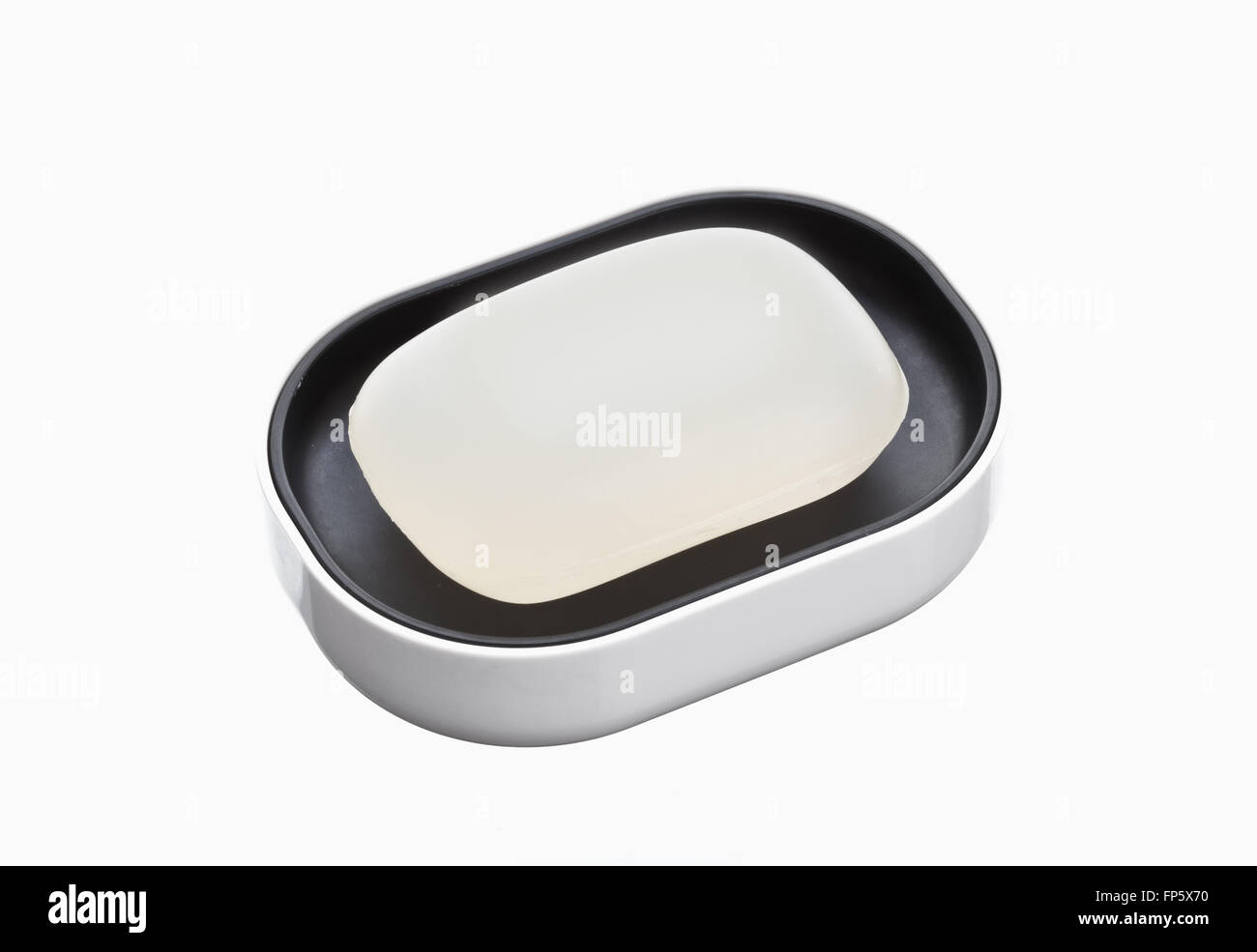 a bar of soap isolated on white background Stock Photo - Alamy