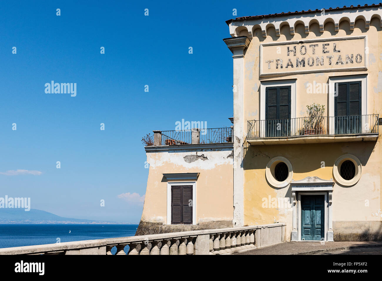 Hotel Tramontano, Sorrento, Italy Stock Photo