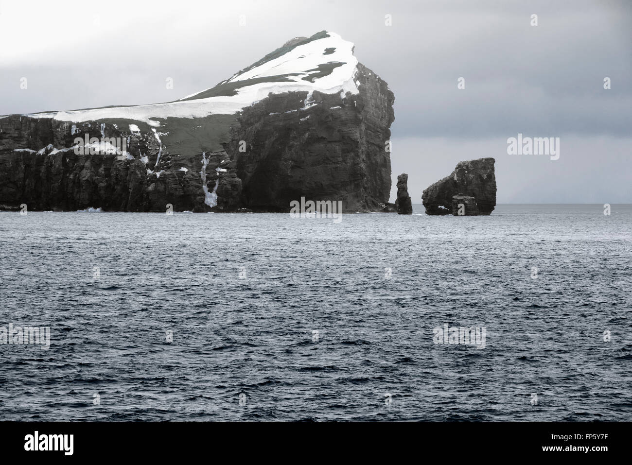 Entry Point at Deception Island, South Shetland Islands ...