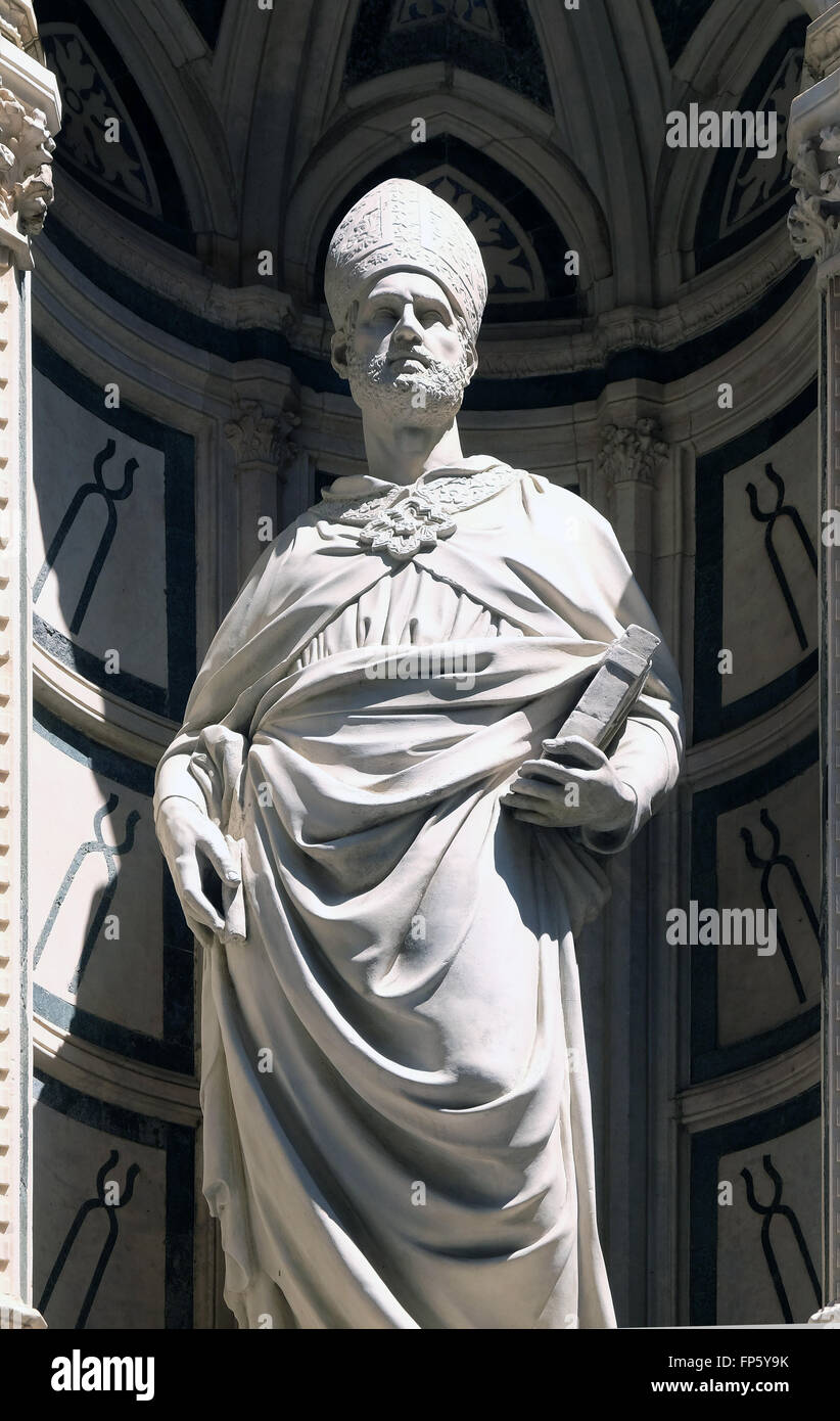 Saint Eligius by Nanni di Banco, Orsanmichele Church in Florence