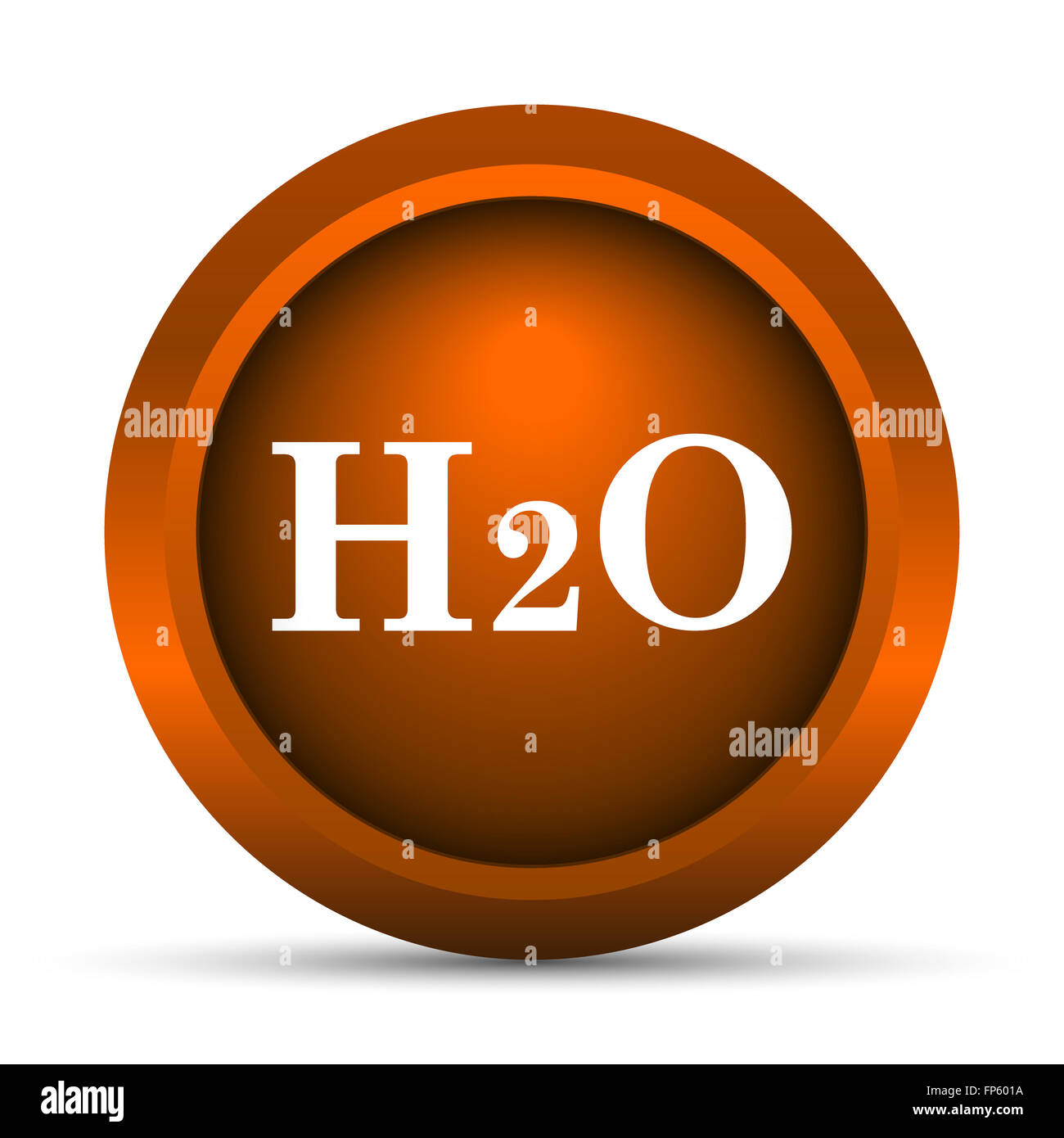H2o Molecule Drop Cut Out Stock Images & Pictures - Alamy