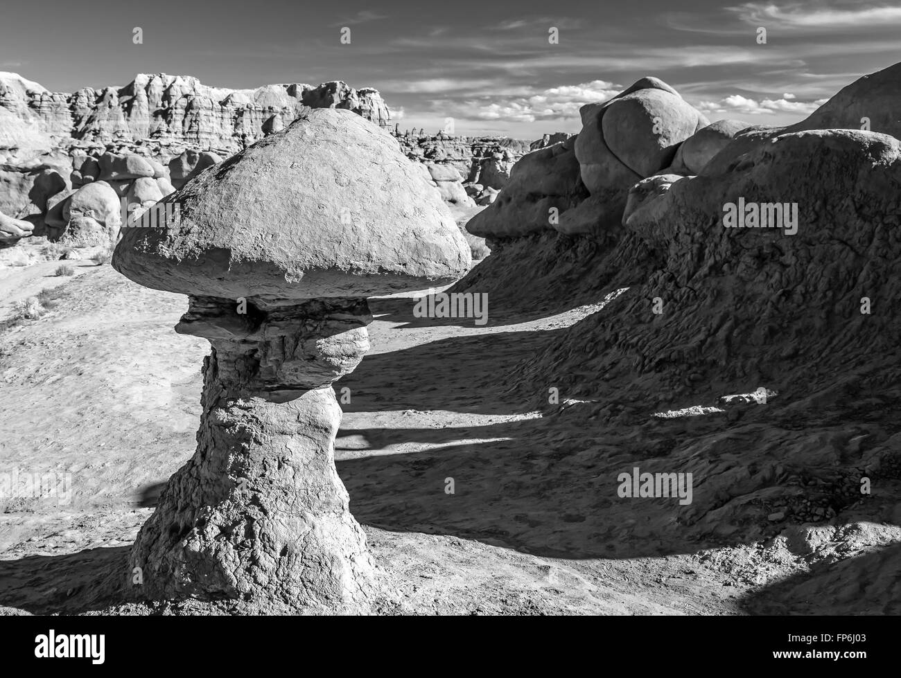 Goblin Valley State Park, Utah. Oddly shaped rock formations nicknamed