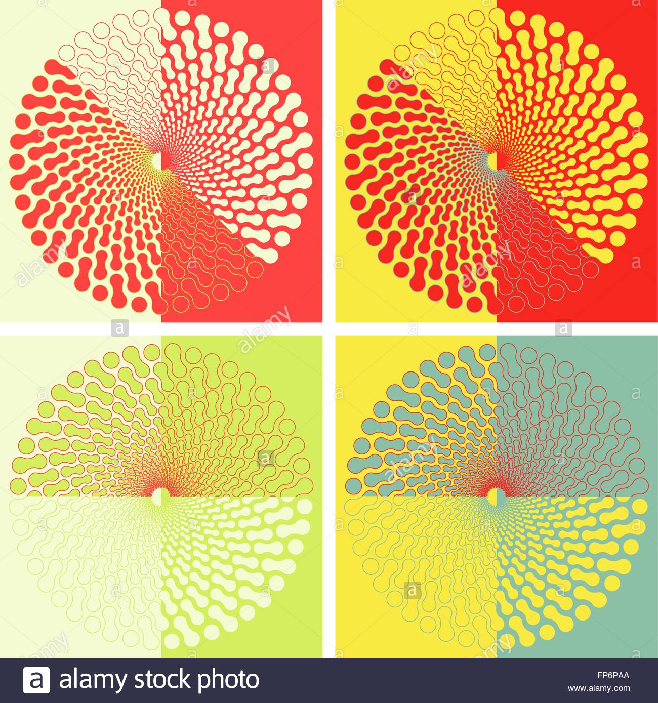 A Set Of Graphical Backgrounds With Bones And Dots Pattern