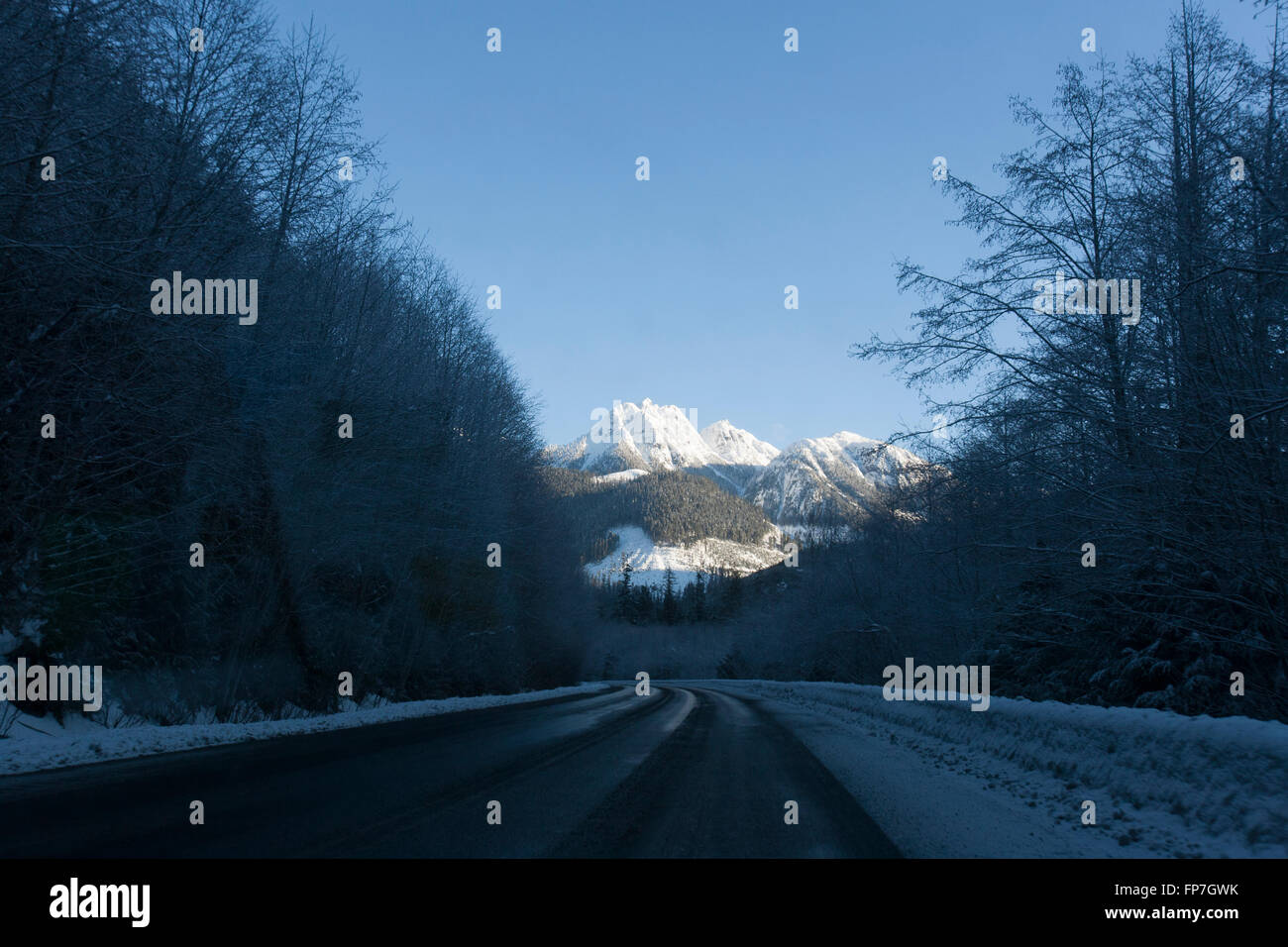 Mountains on Vancouver Island Stock Photo Alamy