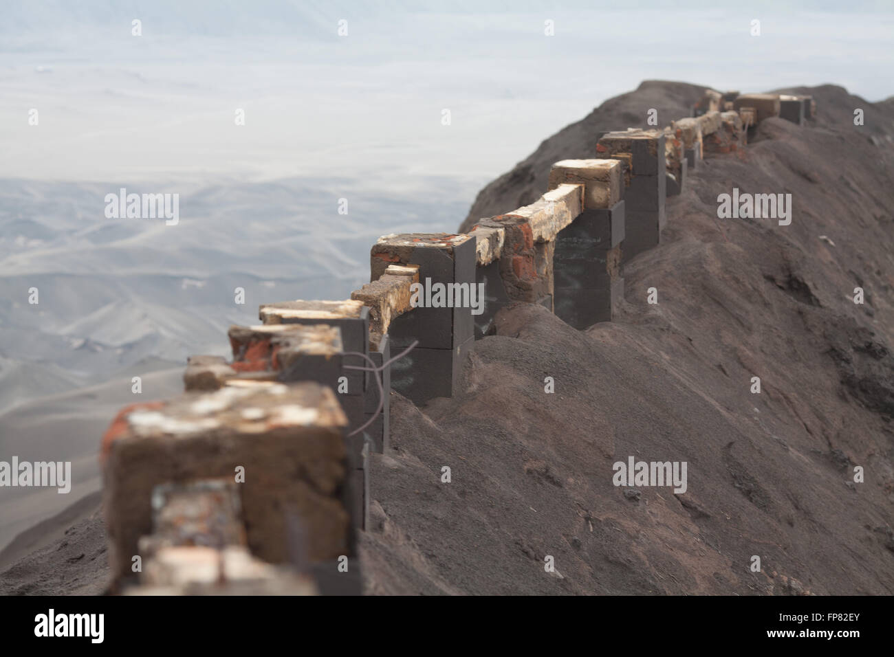 Mountain Summit Railing Mountain of metal hi-res stock photography and images - Alamy
