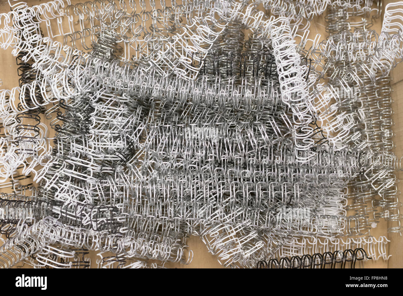 spirals for notebooks, folders and calendars Stock Photo Alamy