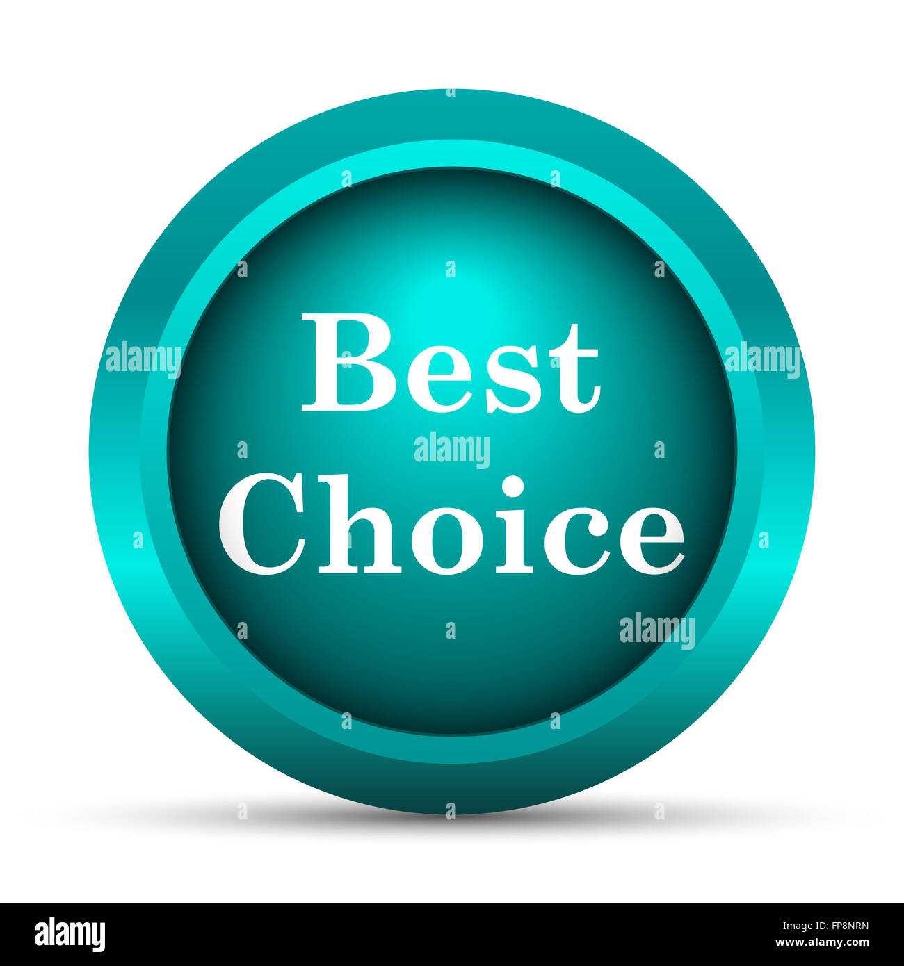 Best choice icon. Internet button on white background Stock Photo - Alamy
