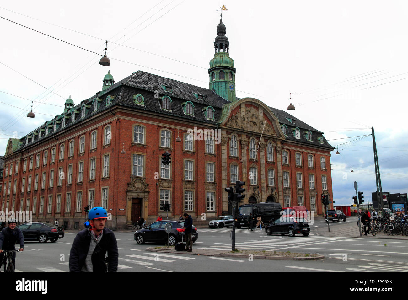 Copenhagen Main Post Office on the junction of Tietgensgard and