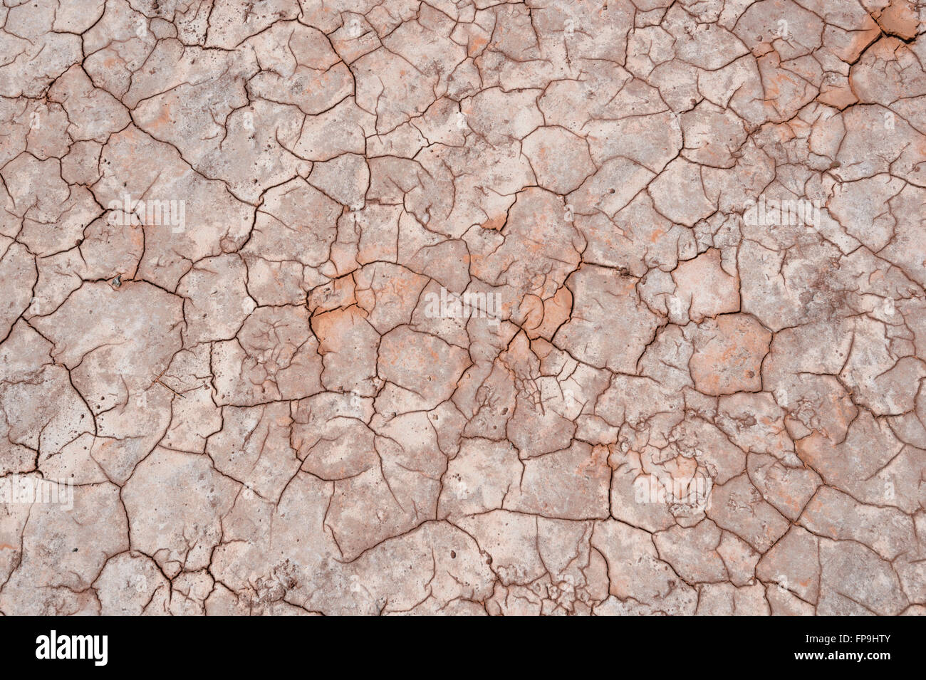 Dried Mud, Lake Ballard, Western Australia, WA, Australia Stock Photo