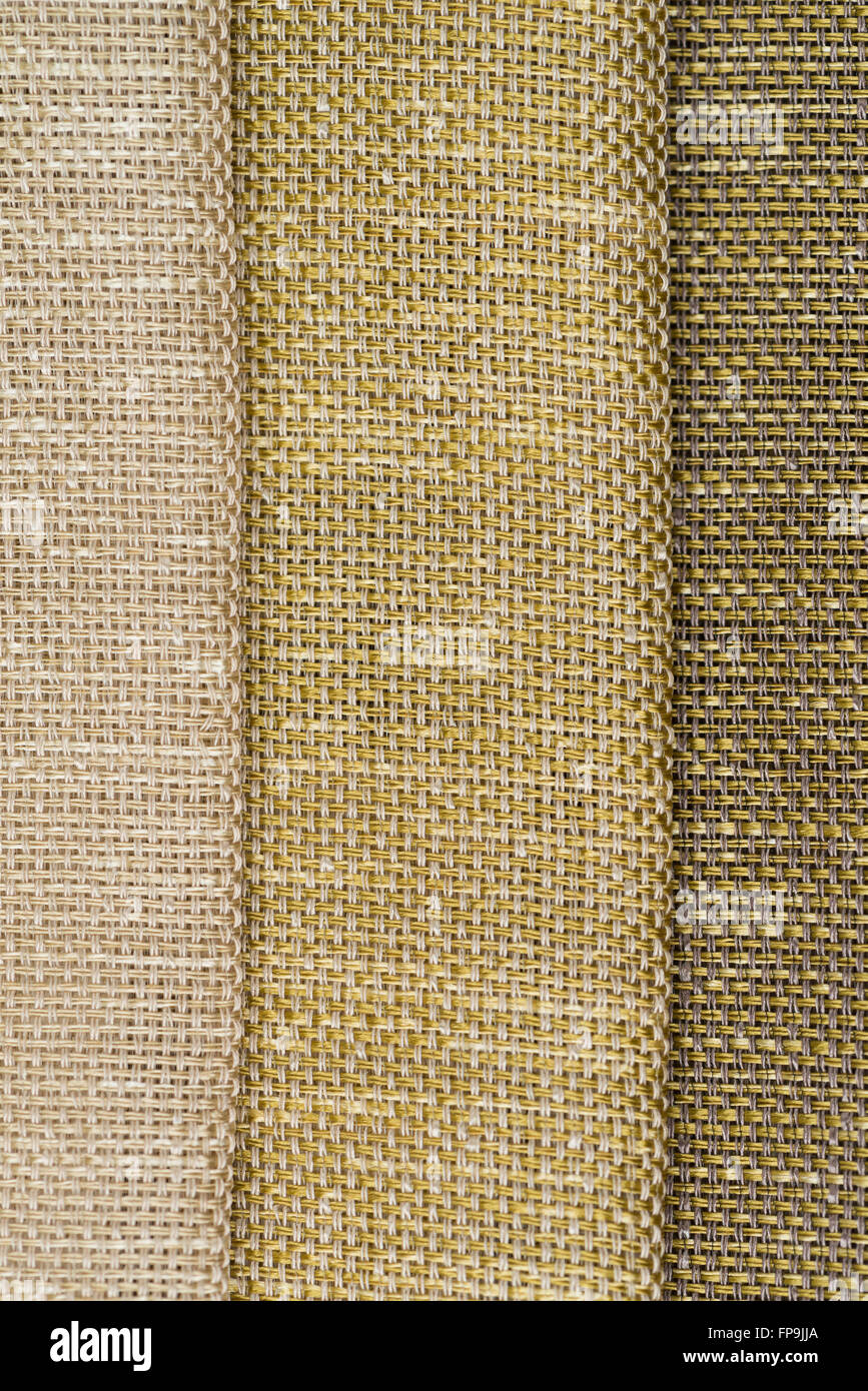 Closeup detail of green fabric texture background Stock Photo - Alamy