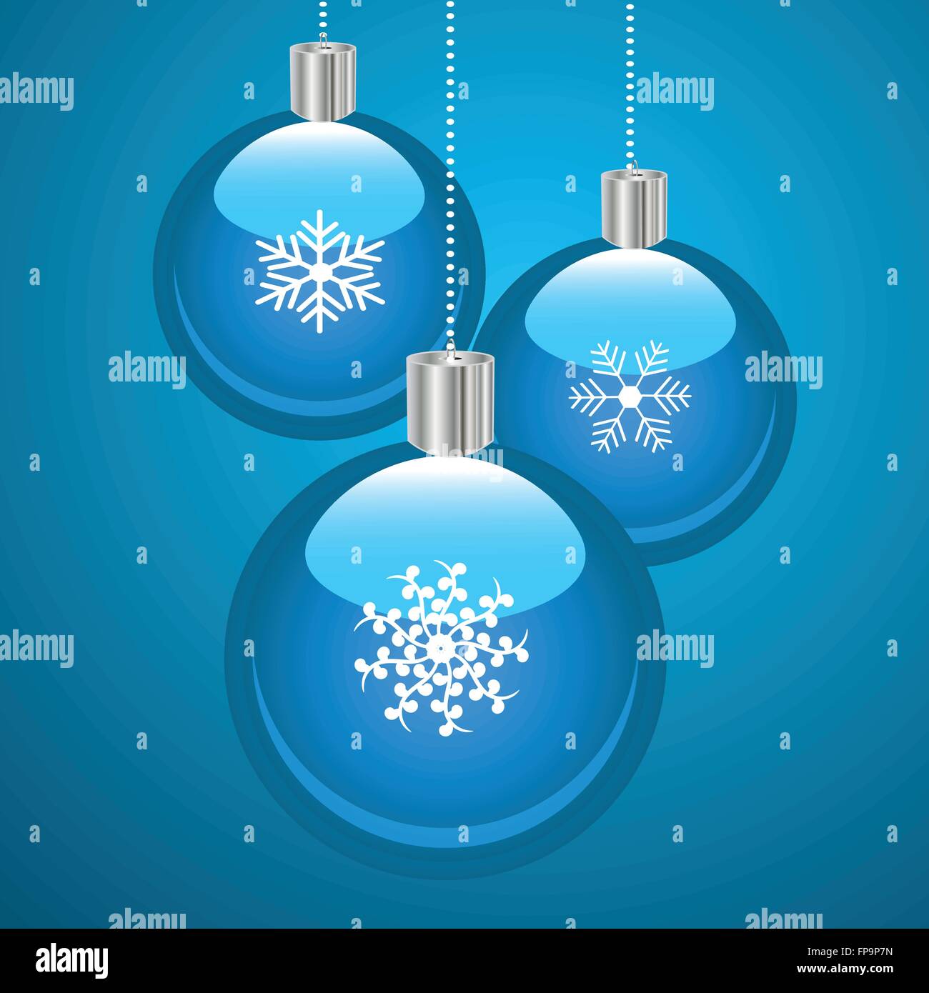 Blue Christmas Background Stock Vector Image & Art - Alamy